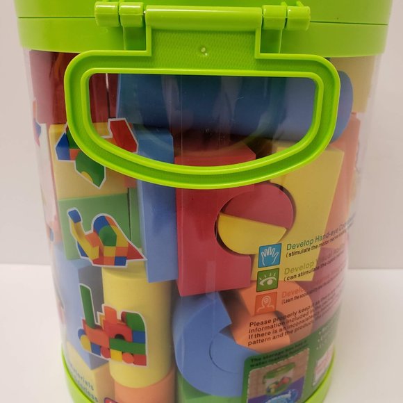 New 95pc Foam Building Blocks - Picture 2 of 13